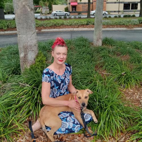 Lost Female Dog last seen Sunoco off of 411, Fruitland Park, FL 34731