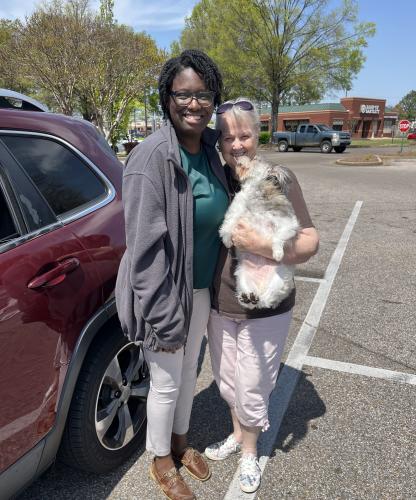 Lost dog reunited in Memphis, TN