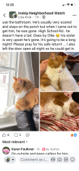 Lost Male Cat last seen Hayes Rd. , Knoxville, TN 37912