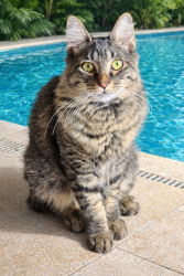 Lost Male Cat last seen Near ave, Fort Lauderdale, FL 33312