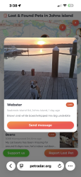 Lost Male Dog last seen Bohicket Marina, Johns Island, SC 29455