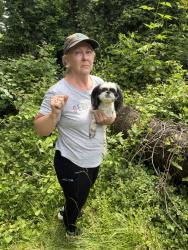 Reunited Male Dog last seen Last seen around Overbrook Elementary , Charleston, WV 25314