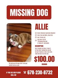 Lost Female Dog last seen Near Georgia Blvd & S Bartow St. Cartersville, Ga, Cartersville, GA 30120