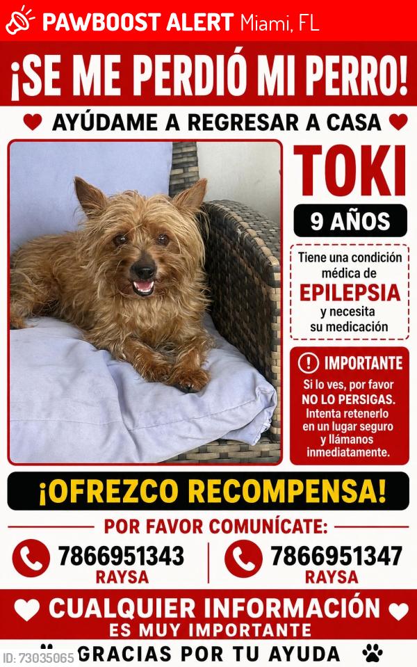 Lost Male Other last seen Miami fl , Miami, FL 33147