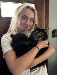 Reunited Male Cat last seen Jameson Street , Cincinnati, OH 45227