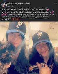 Reunited Female Dog last seen W edison and north Waco, Tulsa, OK 74127