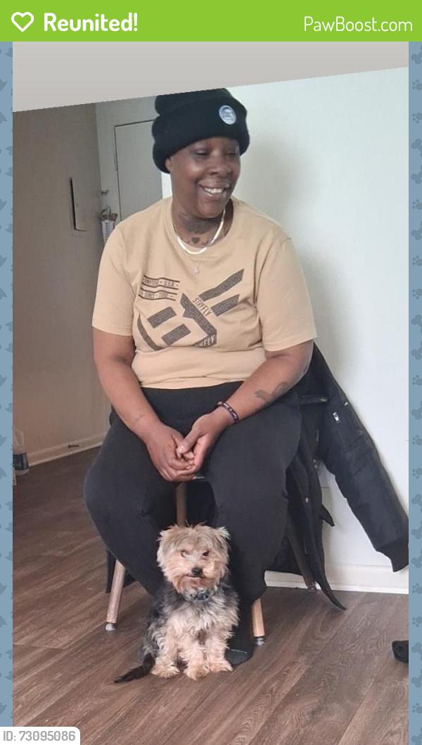 Reunited Male Dog last seen Cascade Road, Atlanta, GA 30331