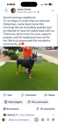 Reunited Female Dog last seen Grantland Garfield, Fresno, CA 93723
