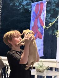Reunited Male Dog last seen Rover Zetella, Hwy 16, Blanton mill rd, Scott branch rd., Blanton Mill Rd, GA 30205