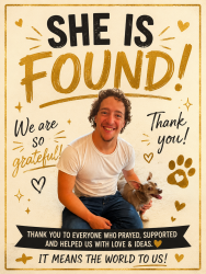 Reunited Female Dog last seen West 105 Street, Lenexa-KS, Lenexa, KS 66215