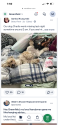 Lost Male Dog last seen Nw 150 and santafe, Fairmount Township, KS 67114