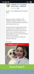 Lost Female Dog last seen Duran park, Lubbock, TX 79407