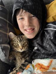 Lost Male Cat last seen Paint factory and fencing factory 3 MINUTS down the road, Radcliffe, England M26 2XF