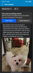 Reunited Male Dog last seen M3 ranch community, Mansfield, TX 76063