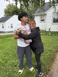 Reunited Male Dog last seen 57st and 42nd ave, Kenosha, WI 53144