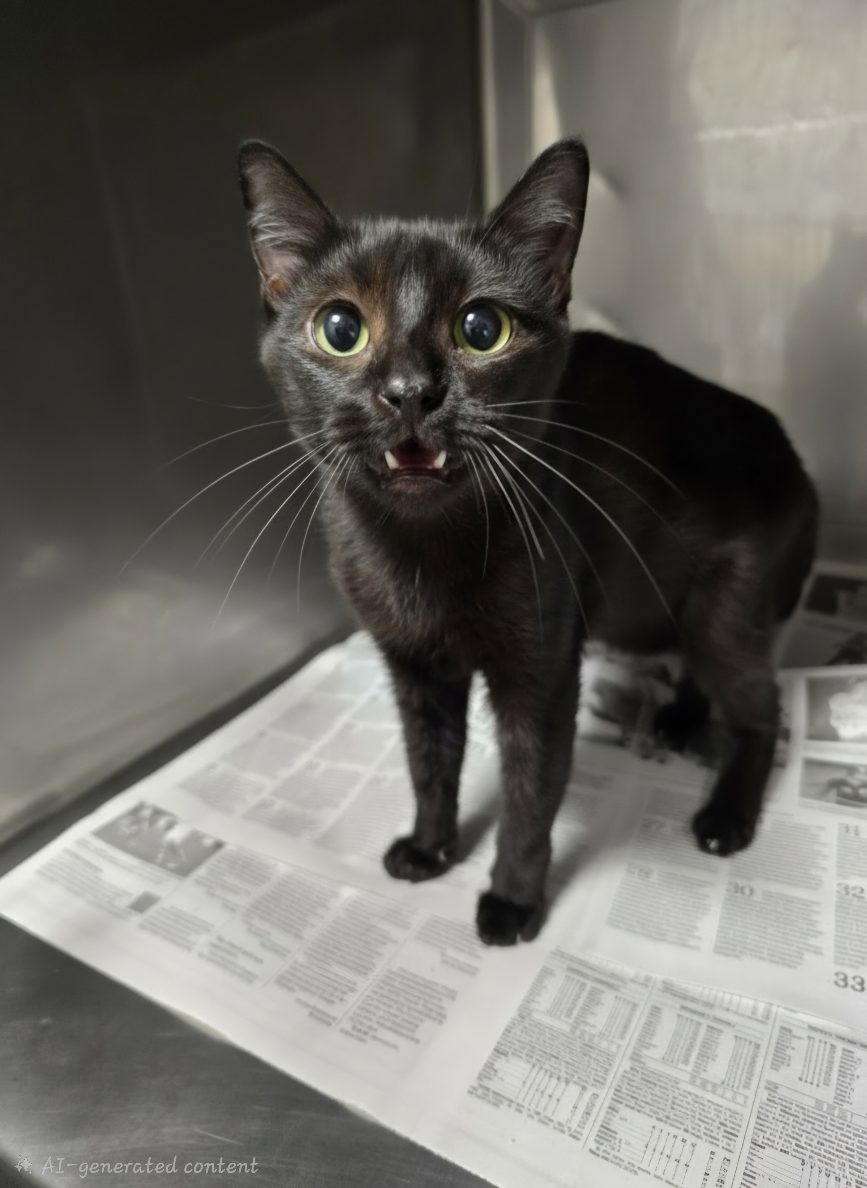Shelter Stray Female Cat last seen , West Valley Animal Shelter, 20655 Plummer St, Chatsworth, CA 91311, USA
