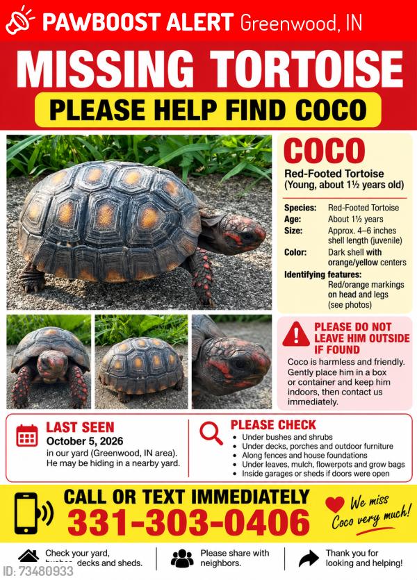 Lost Unknown Other last seen Wooddale Terrace s near Tom O Brien showroom, Greenwood, IN 46142