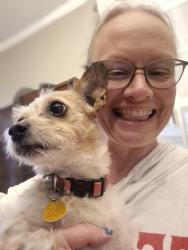 Reunited Female Dog last seen Bellview St, Winder, GA 30680