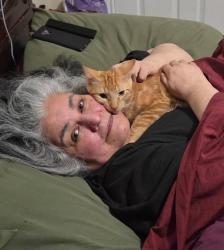 Reunited Male Cat last seen Between Robinson and Carrier, Grand Prairie, TX 75052